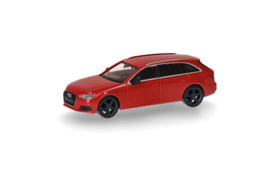 Herpa 028578-004 Audi A4 Avant, rot - Vorbestellung 1:87
