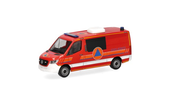 Herpa 099059 Mercedes Benz Sprinter 18 Halbbus Flachdach 