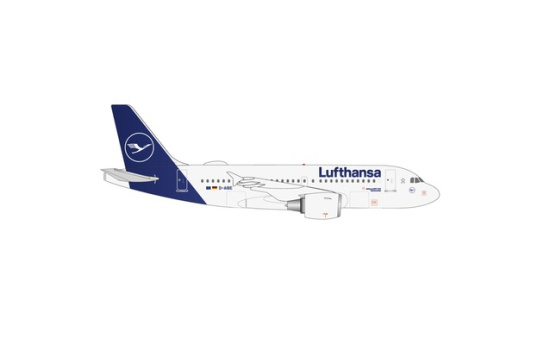 Herpa 538749 Lufthansa Airbus A319 - D-AIBE 