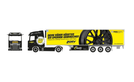 Herpa 961530 DAF XG Kühlkoffer-Sattelzug 