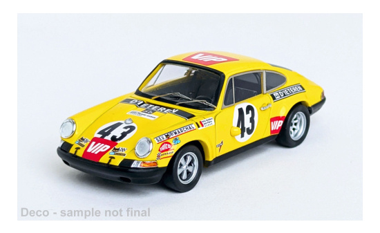 Trofeu TRODSN-341 Porsche 911 S - 24h Le Mans - J-P.Gaban - W.Braillard - Vorbestellung 1:43