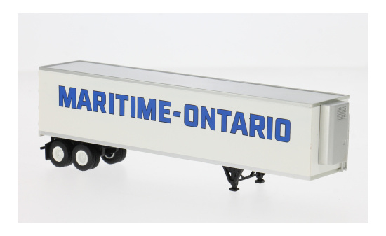 Brekina BRE55960 Auflieger Koffer (US) - Maritime-Ontario - Vorbestellung 1:87