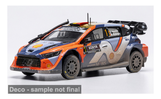 IXO IXORAM996B.22 Hyundai i20 N Rally1 - Safari Rallye Kenia - T.Neuville - M.Wydaeghe - Vorbestellung 1:43