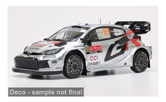 IXO IXO18RMC250B.22 Toyota GR Yaris Rally1 - Rally Portugal - K.Rovanperä - J.Halttunen - Vorbestellung 1:18