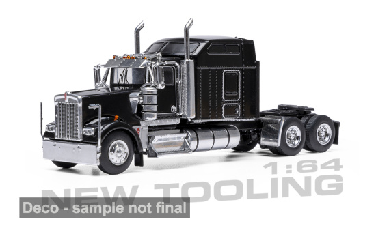 IXO IXO64TR014B Kenworth W900 Sleeper Cab - schwarz - Vorbestellung 1:64