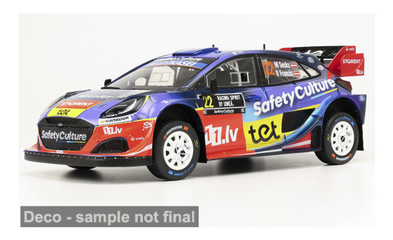 IXO IXO18RMC240.22 Ford Puma Rally1 - Rally Schweden - M.Sesks - R.Francevic - Vorbestellung 1:18