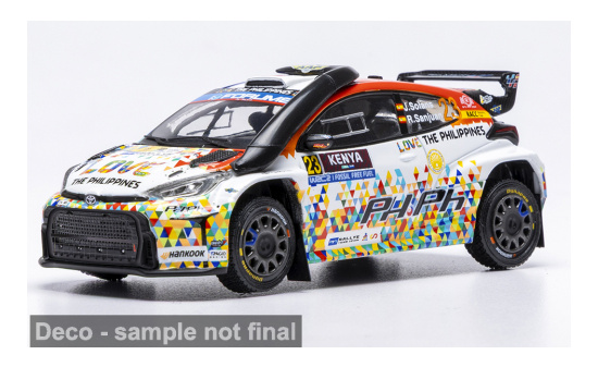 IXO IXORAM998.22 Toyota GR Yaris Rally2 - Safari Rallye Kenia - J.Solans - R.Sanjuan - Vorbestellung 1:43