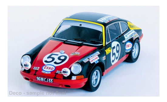 Trofeu TRODSN-346 Porsche 911 S - 24h Le Mans - J.Egreteaud - J.Mesange - Vorbestellung 1:43