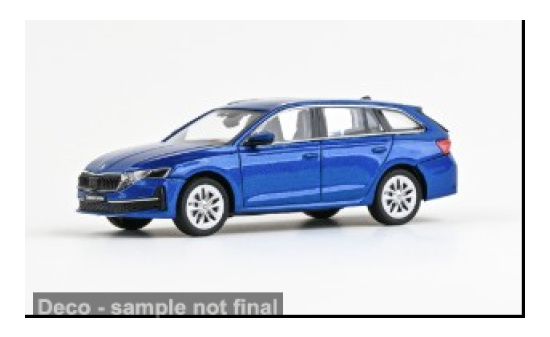 Abrex ABR143AB-050KD Skoda Octavia IV FL - blau (Metallic) - Vorbestellung 1:43
