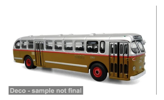 Iconic Replicas ICRIR87-0369 CCF Brill C-44 Transit Bus - Montreal - Vorbestellung 1:87