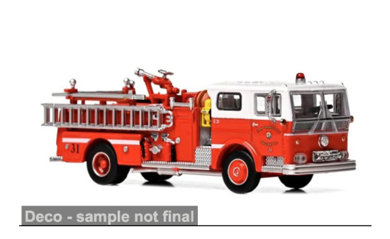 Iconic Replicas ICRIR87-0649 Ward LaFrance Fire Engine - San Francisco Fire Department - Vorbestellung 1:87