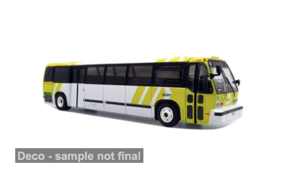 Iconic Replicas ICRIR87-0319 GMC RTS Transit Bus - weiss - Vorbestellung 1:87