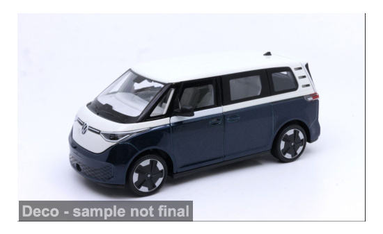 Welly WEL24119DT-MET.DARKBLUE VW ID.BUZZ - dunkelblau (Metallic) , weiss - Vorbestellung 1:24