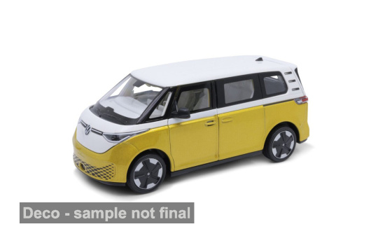 Welly WEL24119DT-MET.YELLOW VW ID.BUZZ - gelb (Metallic) , weiss - Vorbestellung 1:24