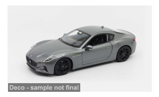 Welly WEL24125MET.GRAY Maserati Gran Turismo Folgore - grau (Metallic) - Vorbestellung 1:24