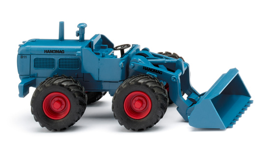 Wiking 065111 Radlader (Hanomag) - azurblau 1:87