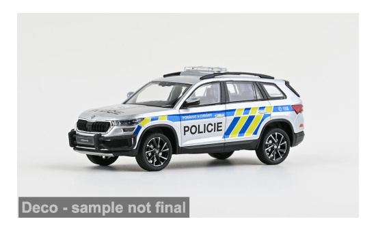 Abrex ABR143ABX-041XX1 Skoda Kodiaq FL - Policie (CR) - Vorbestellung 1:43