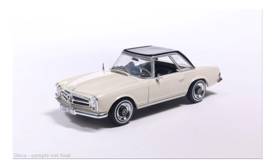 IXO IXOCLC617N.22 Mercedes 230 SL (W113) HardTop - hellbeige , schwarz - Vorbestellung 1:43