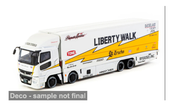 Tarmac TART64T-TL001-LBY Mitsubishi Fuso Super Great - LB-Trucks - Vorbestellung 1:64