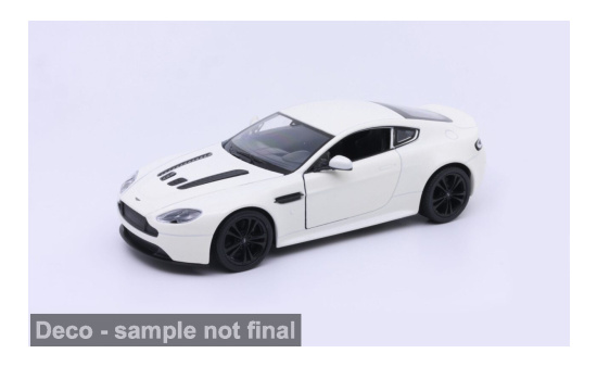 Welly WEL24129WHITE Aston Martin Vantage - weiss - Vorbestellung 1:24