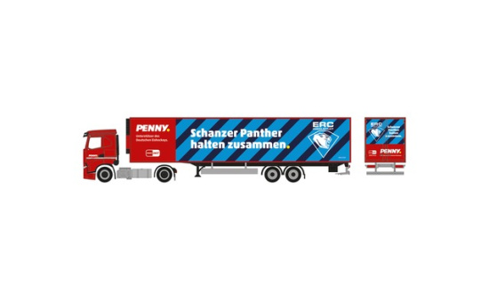Herpa 962056 Iveco S-Way Kühlkoffer-Sattelzug 