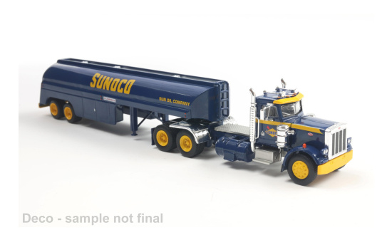 Brekina BRE86296 Peterbilt 359 Tank-SZ - Sunoco - Vorbestellung 1:87