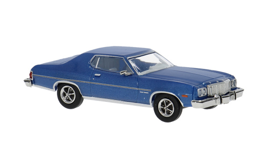 Brekina BRE19736 Ford Gran Torino - blau (Metallic) 1:87