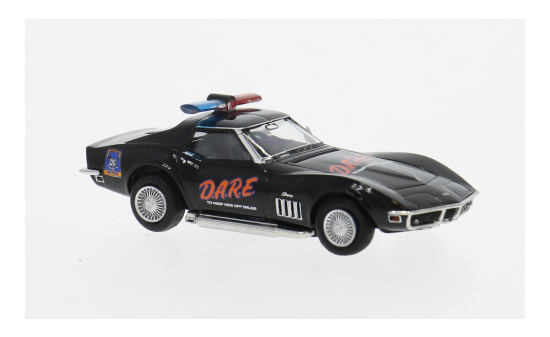 Brekina BRE19986 Chevrolet Corvette C3 - D.A.R.E. - Vorbestellung 1:87