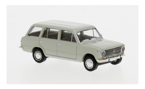 Brekina BRE22429 Fiat 124 Familiare - grau - Vorbestellung 1:87