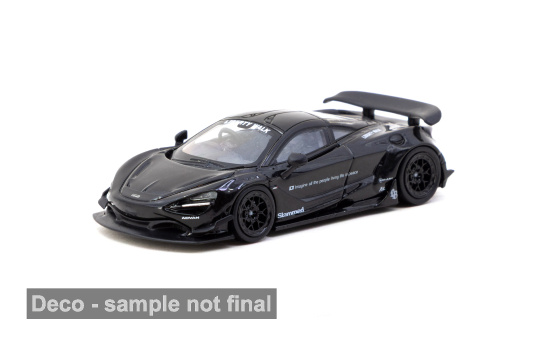 Tarmac TART64-106-BK McLaren 720S LB-Works - schwarz - Vorbestellung 1:64