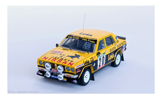 Trofeu TRODSN-351 Datsun 160 J - Rally Portugal - S.Mendes - R.Cunha - Vorbestellung 1:43