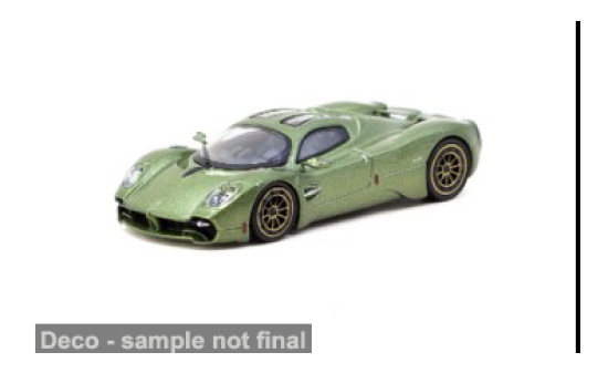 Tarmac TART64G-TL055-GR Pagani Utopia - grün (Metallic) - Vorbestellung 1:64