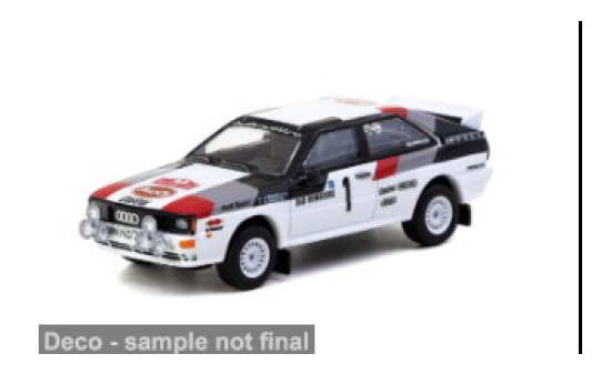 Tarmac TART64S-025-82RAC01 Audi quattro A1 - Rallye RAC Lombard - Vorbestellung 1:64