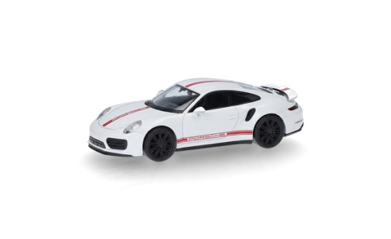 Herpa 420358-002 Porsche 911 (991) Turbo, carraraweiß - Vorbestellung 1:87