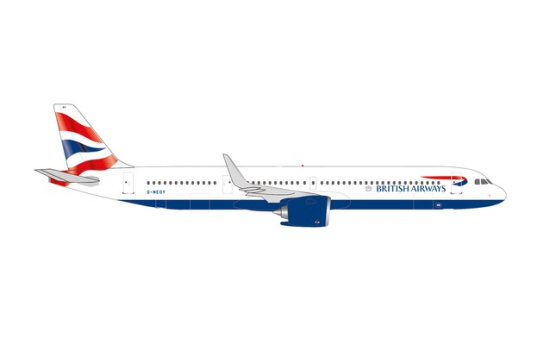 Herpa 539043 British Airways Airbus A321neo - G-NEOY - Vorbestellung 1:500