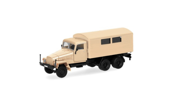 Herpa 747325 IFA G5 Koffer-LKW, sandbeige - Vorbestellung 1:87