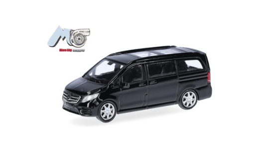 Micro City 87MC000075 MicroCity: Mercedes-Benz V-Klasse, schwarz 1:87