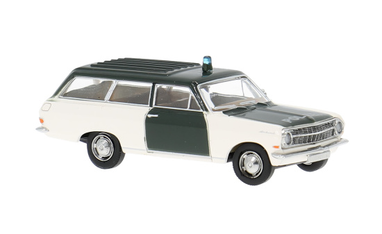 Brekina BRE20474 Opel Rekord A Caravan - Polizei 1:87