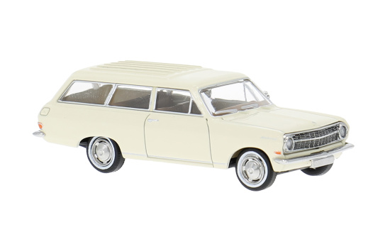 Brekina BRE20470 Opel Rekord A Caravan - weiss 1:87