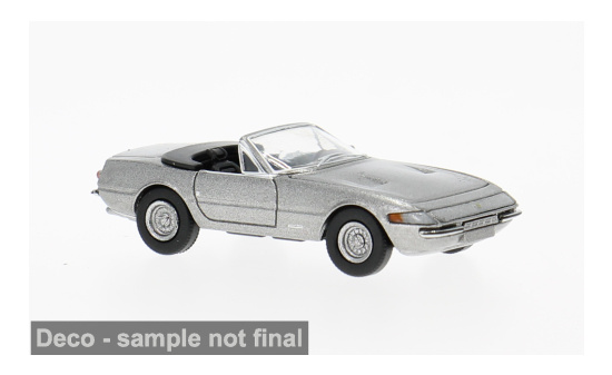 Brekina BRE22943 Ferrari 365 GTS/4 Daytona Spider - silber - Vorbestellung 1:87