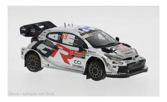 IXO IXORAM1002B.22 Toyota GR Yaris Rally1 - Rally Portugal - K.Rovanperä - J.Halttunen - Vorbestellung 1:43