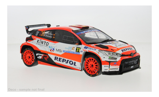 IXO IXO18RMC252.22 Toyota GR Yaris Rally2 - Rally Islas Canaris - A.Cachon - A.Dumand - Vorbestellung 1:18