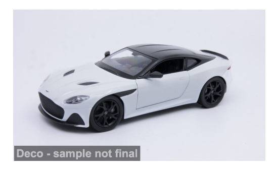 Welly WEL24131WHITE Aston Martin DBS - weiss , schwarz - Vorbestellung 1:24