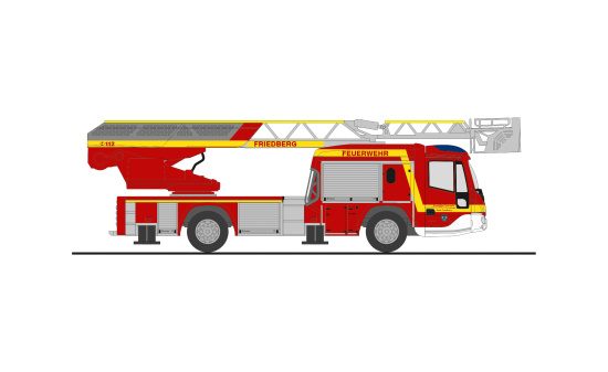 Rietze 71127 Magirus DLK 32 n.B. FW Friedberg, 1:87 