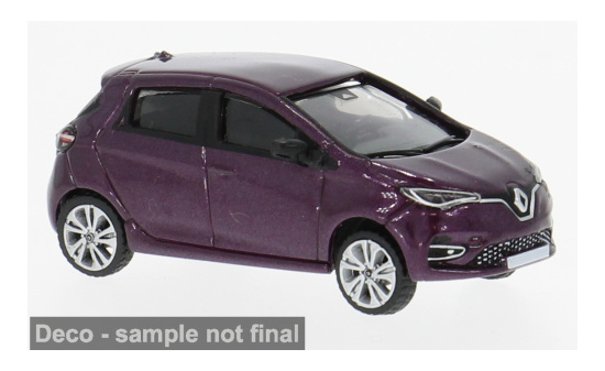 PCX87 PCX870583 Renault Zoe - lila (Metallic) - Vorbestellung 1:87