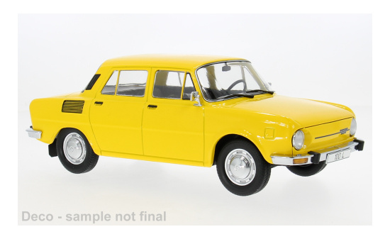 MCG MCG18781 Skoda 100 - gelb - Vorbestellung 1:18
