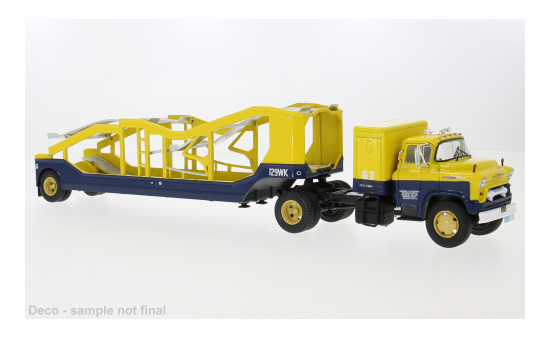 IXO IXOTTR042.22 Chevrolet 9700 LCF - gelb , dunkelblau - Vorbestellung 1:43
