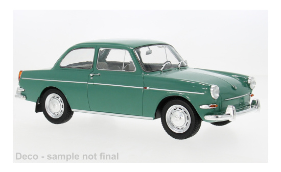 MCG MCG18668 VW 1500 S (Typ 3) - grün - Vorbestellung 1:18