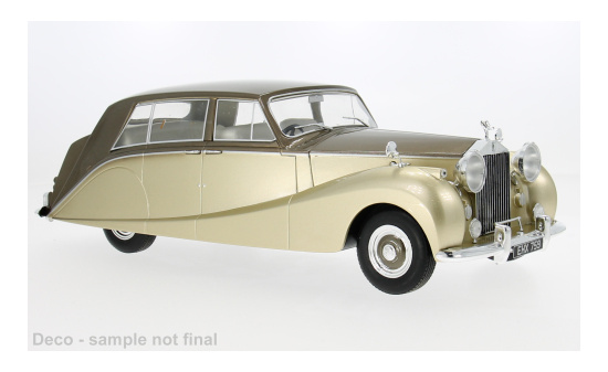 MCG MCG18000 Rolls Royce Silver Wraith Empress by Hooper - braun , gold - Vorbestellung 1:18