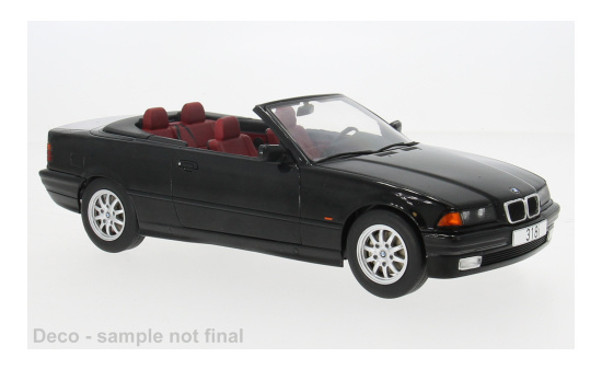 MCG MCG18318 BMW 3er (E36) Cabriolet - schwarz - Vorbestellung 1:18